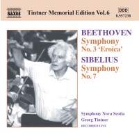 Beethoven/Sibelius - Symphonies 3/ 7 i gruppen CD / Klassiskt hos Bengans Skivbutik AB (571269)