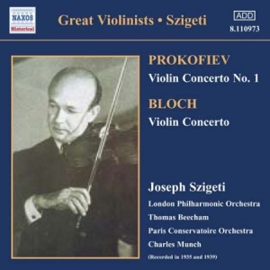 Prokofiev/ Bloch/ Bartok - Violin Concertos i gruppen CD / Klassiskt hos Bengans Skivbutik AB (571286)