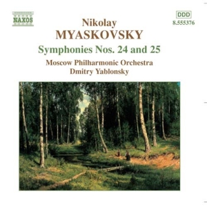 Myaskovsky Nikolay - Symphonies 24 & 25 i gruppen Externt_Lager / Naxoslager hos Bengans Skivbutik AB (571975)