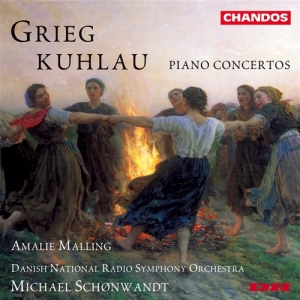 Khulau / Grieg - Piano Concertos i gruppen Externt_Lager / Naxoslager hos Bengans Skivbutik AB (572151)