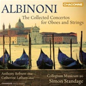 Albinoni - Concertos For Oboe And Strings i gruppen Externt_Lager / Naxoslager hos Bengans Skivbutik AB (572262)