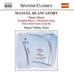 Blancafort Manuel - Piano Music Vol 1 i gruppen CD / Klassiskt hos Bengans Skivbutik AB (573328)