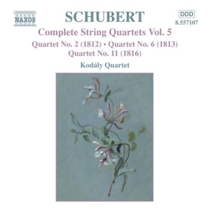 Schubert Franz - String Quartets Vol 5 i gruppen Externt_Lager / Naxoslager hos Bengans Skivbutik AB (573335)