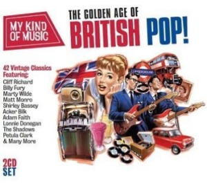 Blandade Artister - Mkom - Vintage The Best Of British i gruppen MUSIK / CD-Singel /  hos Bengans Skivbutik AB (574906)