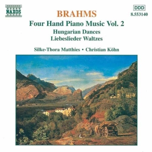 Brahms Johannes - Four Hand Piano Music 2 i gruppen Externt_Lager / Naxoslager hos Bengans Skivbutik AB (575560)