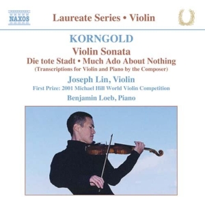 Korngold Erich Wolfgang - Violin & Piano Music i gruppen Externt_Lager / Naxoslager hos Bengans Skivbutik AB (576158)
