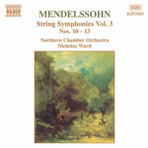 Mendelssohn Felix - String Symphonies Vol 3 i gruppen Externt_Lager / Naxoslager hos Bengans Skivbutik AB (578679)