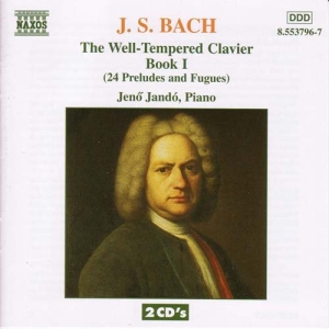 Bach Johann Sebastian - Well Tempered Clavier Book 1 i gruppen Externt_Lager / Naxoslager hos Bengans Skivbutik AB (578683)