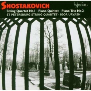 Shostakovich Dmitry - String Quartet 1 i gruppen Externt_Lager / Naxoslager hos Bengans Skivbutik AB (578797)