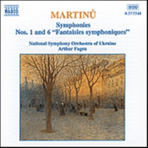 Martinu Bohuslav - Symphonies 1 & 6 i gruppen Externt_Lager / Naxoslager hos Bengans Skivbutik AB (579715)