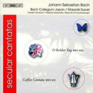 Bach Johann Sebastian - Secular Cantatas i gruppen Externt_Lager / Naxoslager hos Bengans Skivbutik AB (579741)