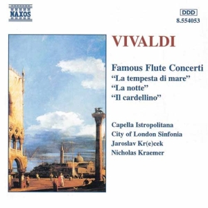 Vivaldi Antonio - Famous Flute Concertos i gruppen Externt_Lager / Naxoslager hos Bengans Skivbutik AB (579760)