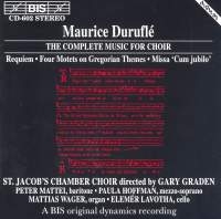 Durufle Maurice - Requiem i gruppen Externt_Lager / Naxoslager hos Bengans Skivbutik AB (580061)