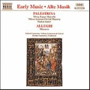 Allegri/Palestrina - Palestrina/Allegri Choral Work i gruppen Externt_Lager / Naxoslager hos Bengans Skivbutik AB (580488)