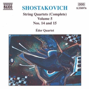 Shostakovich Dmitry - String Quartets 14 & 15 i gruppen Externt_Lager / Naxoslager hos Bengans Skivbutik AB (580573)