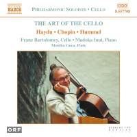 Bartolomey Franz - Art Of The Cello (The) i gruppen Externt_Lager / Naxoslager hos Bengans Skivbutik AB (580619)
