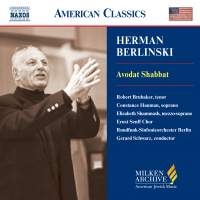 Berlinski Herman - Avodat Shabbat i gruppen CD / Klassiskt hos Bengans Skivbutik AB (580620)