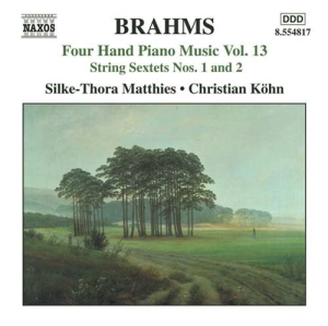 Brahms Johannes - Four Hand Piano Music 13 i gruppen Externt_Lager / Naxoslager hos Bengans Skivbutik AB (580621)