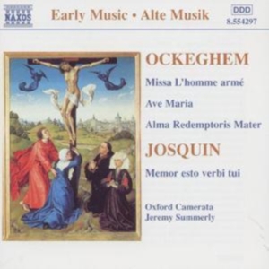 Ockeghem/Josquin Desprez - Missa Lhomme Arme i gruppen Externt_Lager / Naxoslager hos Bengans Skivbutik AB (581063)