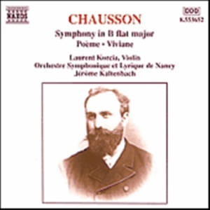 Chausson Ernest - Symphony B Minor i gruppen Externt_Lager / Naxoslager hos Bengans Skivbutik AB (581066)