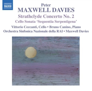 Maxwell Davies - Concerto No 2 For Cello And Orchest i gruppen Externt_Lager / Naxoslager hos Bengans Skivbutik AB (581187)