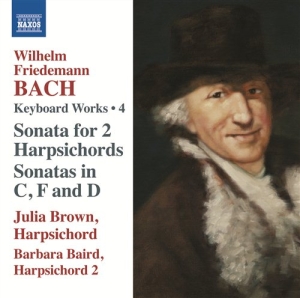 Wf Bach - Works For Harpsichord Vol 4 i gruppen Externt_Lager / Naxoslager hos Bengans Skivbutik AB (581207)