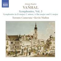 Vanhal Johann Baptist - Symfonier, Vol 3 i gruppen Externt_Lager / Naxoslager hos Bengans Skivbutik AB (581519)