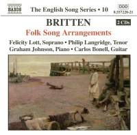 Britten Benjamin - Folk Song Arrangements i gruppen Externt_Lager / Naxoslager hos Bengans Skivbutik AB (581527)
