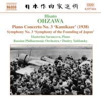 Ohzawa Hisato - Symfoni Nr 3: Pianokonsert Nr i gruppen Externt_Lager / Naxoslager hos Bengans Skivbutik AB (581535)