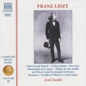 Liszt Franz - Complete Piano Music Vol 10 i gruppen Externt_Lager / Naxoslager hos Bengans Skivbutik AB (581634)