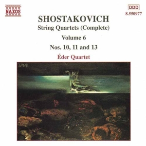 Shostakovich Dmitry - String Quartets 10, 11 & 13 i gruppen Externt_Lager / Naxoslager hos Bengans Skivbutik AB (581642)