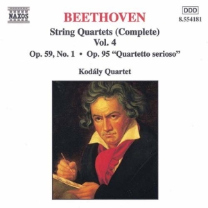 Beethoven Ludwig Van - String Quartets Complete Vol 4 i gruppen Externt_Lager / Naxoslager hos Bengans Skivbutik AB (581643)