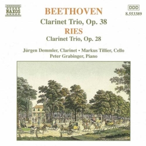 Beethoven/Ries - Clarinet Trios i gruppen Externt_Lager / Naxoslager hos Bengans Skivbutik AB (581849)