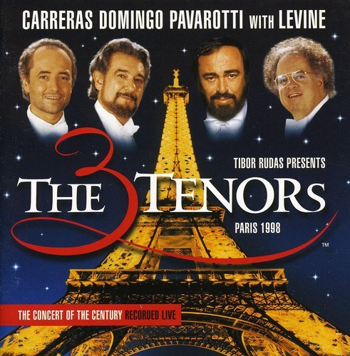Carreras/ Domingo/ Pavarotti - Tre Tenorer - Paris 1998 i gruppen CD / Klassiskt hos Bengans Skivbutik AB (582061)