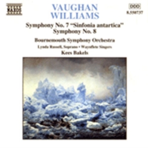 Vaughan Williams Ralph - Symphonies 7 & 8 i gruppen Externt_Lager / Naxoslager hos Bengans Skivbutik AB (582164)