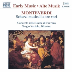 Monteverdi Claudio - Scherzi Musicali i gruppen Externt_Lager / Naxoslager hos Bengans Skivbutik AB (582166)
