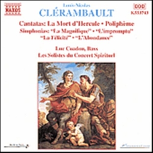Clerambault Louis-Nicolas - Cantatas & Simphonia i gruppen CD / Klassiskt hos Bengans Skivbutik AB (583133)