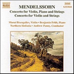 Mendelssohn Felix - Concerto For Violin Piano & St i gruppen Externt_Lager / Naxoslager hos Bengans Skivbutik AB (583146)