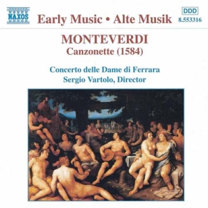 Monteverdi Claudio - Canzonette i gruppen Externt_Lager / Naxoslager hos Bengans Skivbutik AB (583506)