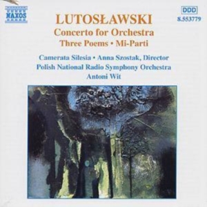 Lutoslawski Witold - Concerto For Orchestra i gruppen Externt_Lager / Naxoslager hos Bengans Skivbutik AB (583507)