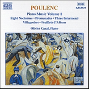 Poulenc Francis - Piano Music Vol 1 i gruppen Externt_Lager / Naxoslager hos Bengans Skivbutik AB (583833)