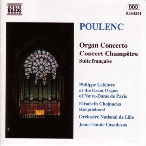 Poulenc Francis - Organ Concerto i gruppen Externt_Lager / Naxoslager hos Bengans Skivbutik AB (584733)