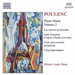 Poulenc Francis - Piano Music Vol 2 i gruppen Externt_Lager / Naxoslager hos Bengans Skivbutik AB (584736)