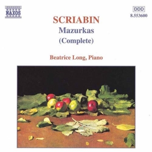 Scriabin Alexander - Mazurkas Complete i gruppen VI TIPSAR / CD Naxos Rea hos Bengans Skivbutik AB (585175)