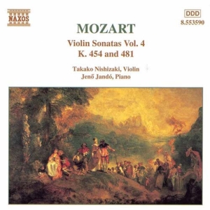 Mozart Wolfgang Amadeus - Violin Sonatas Vol 4 i gruppen Externt_Lager / Naxoslager hos Bengans Skivbutik AB (585887)