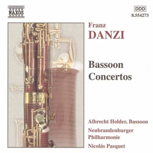 Danzi Franz - Bassoon Concertos i gruppen Externt_Lager / Naxoslager hos Bengans Skivbutik AB (586311)