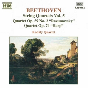 Beethoven Ludwig Van - String Quartets Vol 5 i gruppen Externt_Lager / Naxoslager hos Bengans Skivbutik AB (586313)
