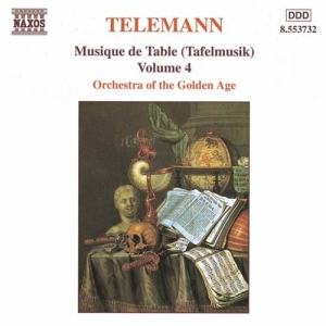 Telemann Georg Philipp - Tafelmusik Vol 4 i gruppen Externt_Lager / Naxoslager hos Bengans Skivbutik AB (586683)