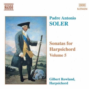 Soler Antonio - Sonatas For Harpsichord Vol 5 i gruppen VI TIPSAR / CD Naxos Rea hos Bengans Skivbutik AB (587167)