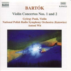 Bartok Bela - Violin Concertos 1 & 2 i gruppen Externt_Lager / Naxoslager hos Bengans Skivbutik AB (587597)